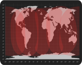 Inmarsat Coverage Map