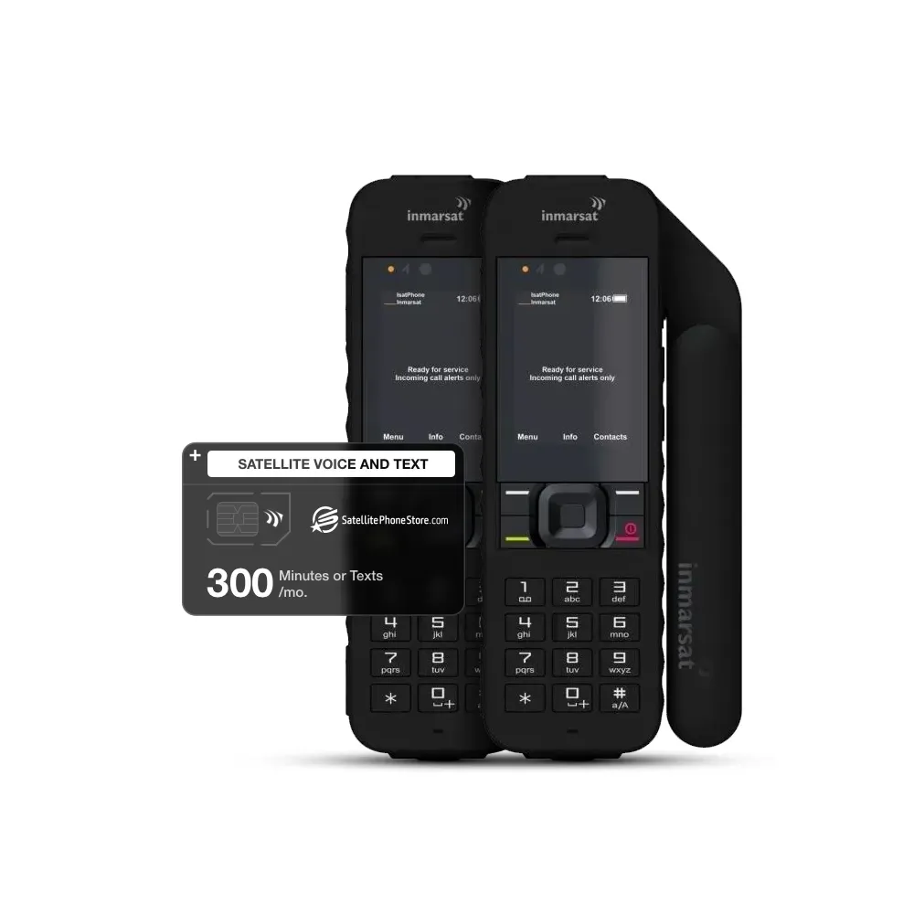 IsatPhone 2 Dual Phone Bundle Front View