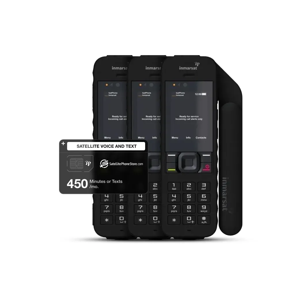 IsatPhone 2 Family Bundle Front View