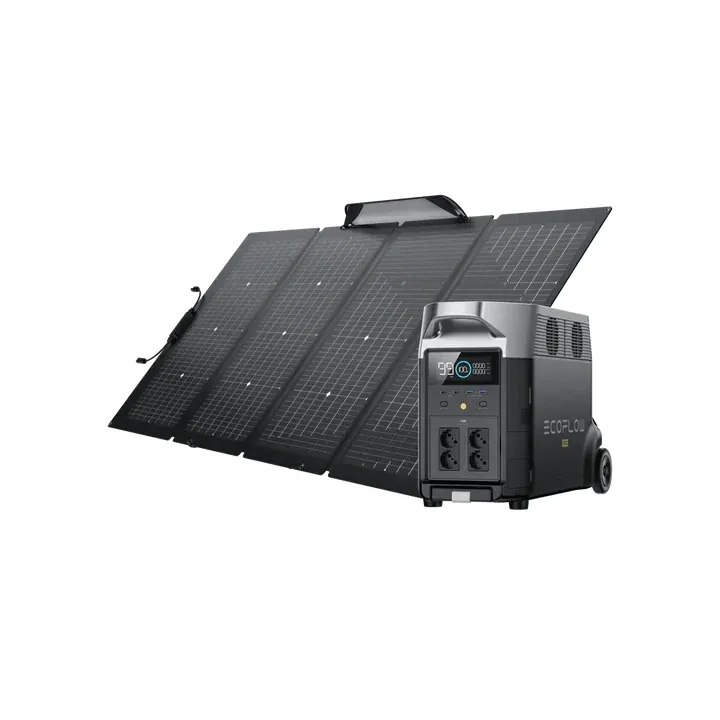 Ecoflow Delta Pro + 220W Portable Solar Panel