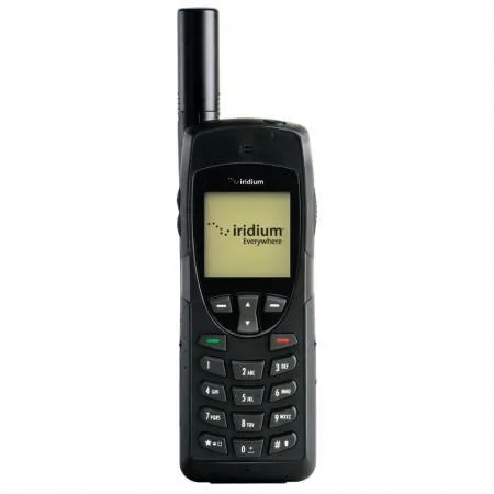Iridium 9555 Satellite Phone front view